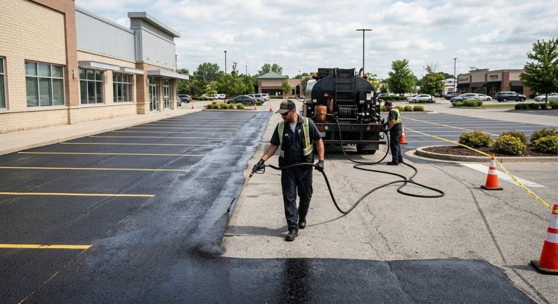 Commercial Asphalt Sealing in Columbus, OH