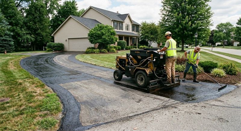 Asphalt Driveway Resurfacing in Miami Dade County, FL
