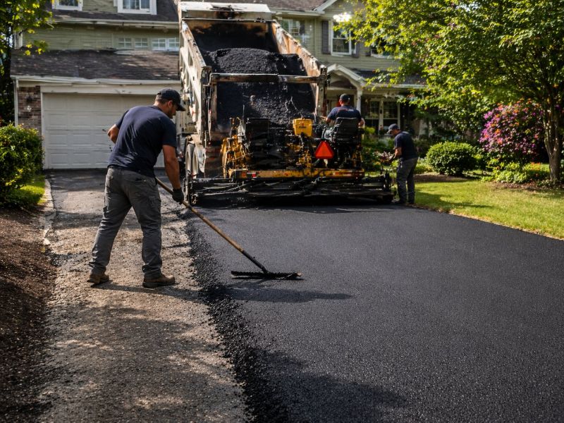 Asphalt Driveway Sealing in Greenville, SC
