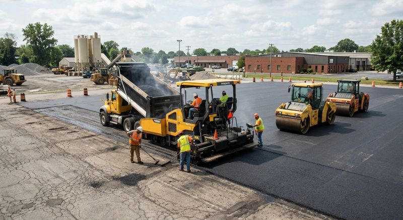 Asphalt Lot Paving in Savannah, GA