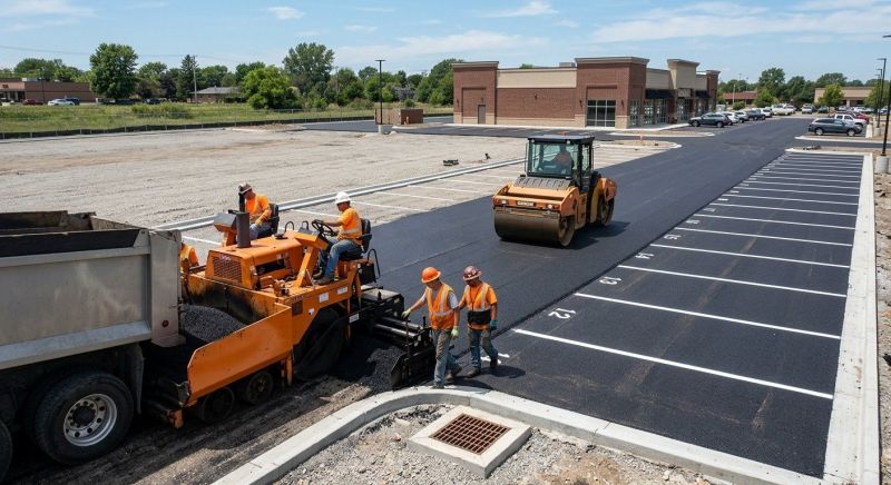 Asphalt Lot Paving in Los Angeles, CA