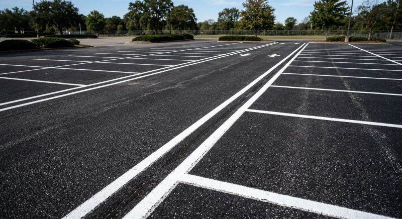 Asphalt Marking in Lawrenceville, GA
