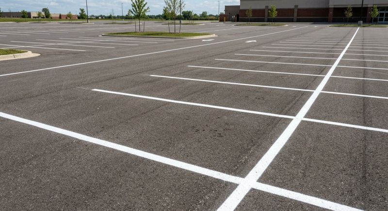Asphalt Painting in Suwanee, GA