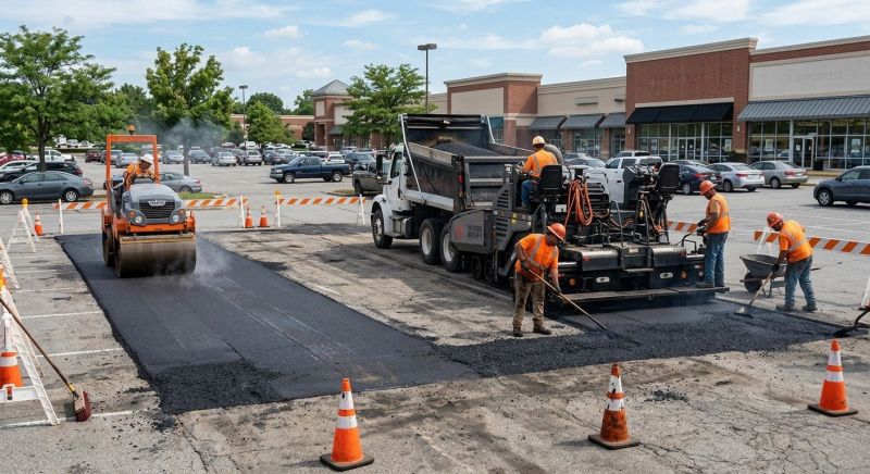 Asphalt Parking Lot Repair in Temecula, CA