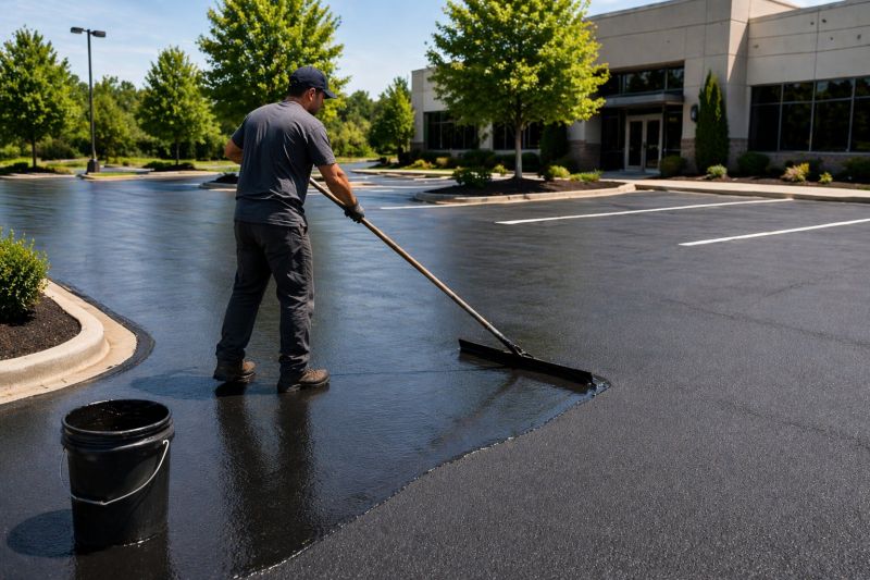 Asphalt Parking Lot Sealing in Miami Dade County, FL