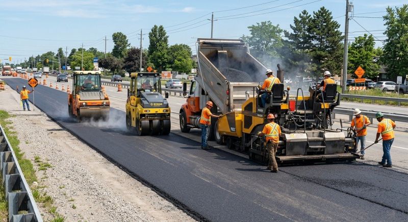 Asphalt Road Installation in Hilton Head Island, SC