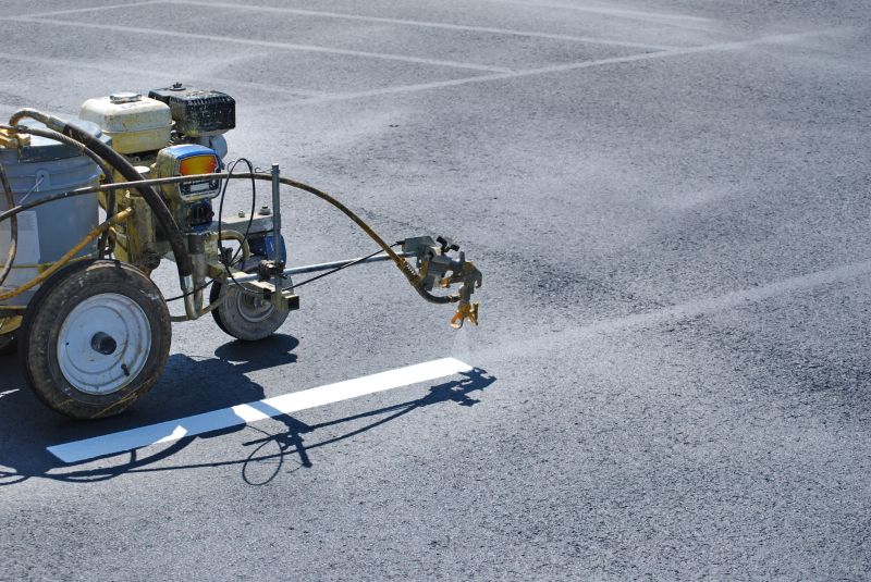 Asphalt Striping in Suwanee, GA