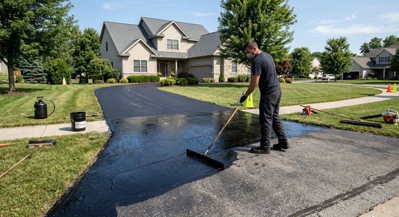 Blacktop Sealcoating in Columbus, OH