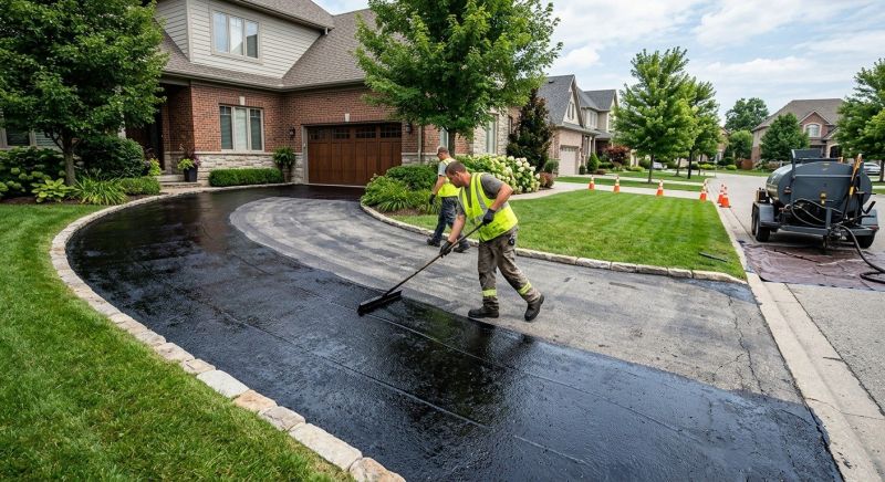 Blacktop Sealcoating in Fort Collins, CO