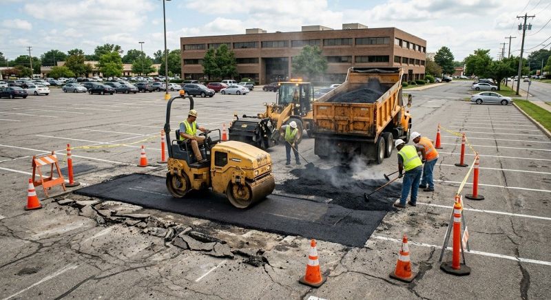 Church Parking Lot Repair in Temecula, CA