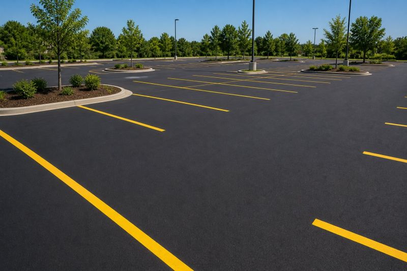 Commercial Asphalt Painting in Alpharetta, GA