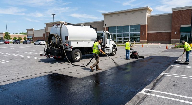 Commercial Asphalt Sealing in Denver, CO