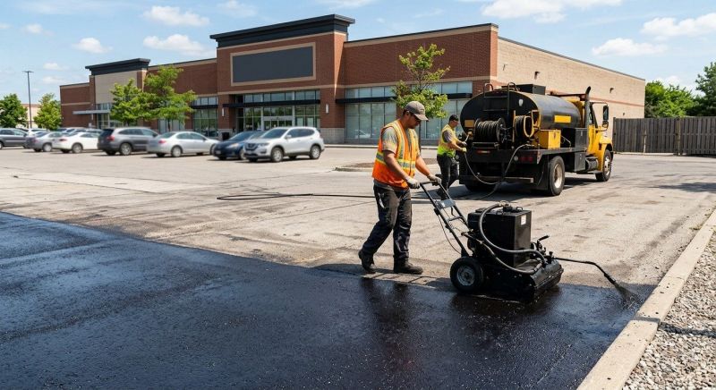Commercial Parking Lot Sealing in Columbus, OH