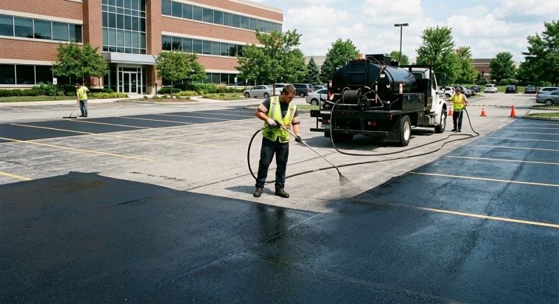Commercial Pavement Sealing in Miami Dade County, FL