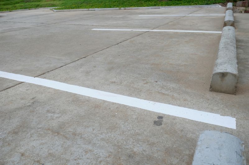 Concrete Parking Lot Striping in Lawrenceville, GA