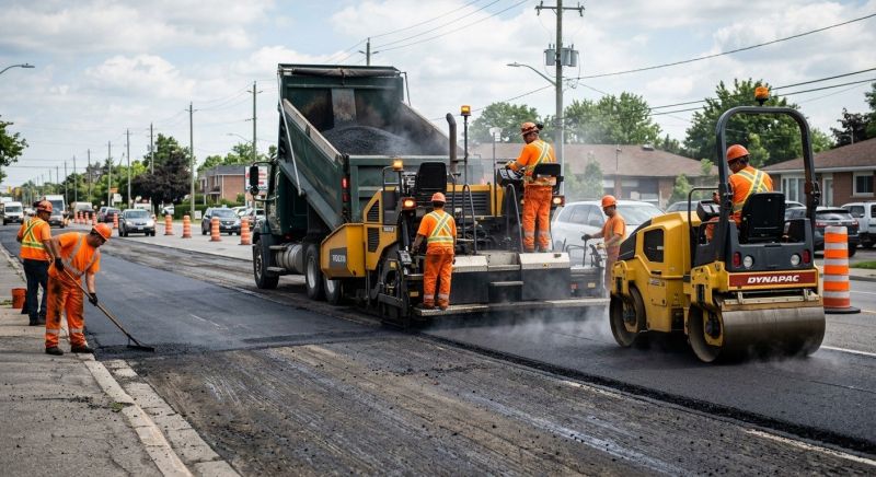Industrial Asphalt Paving in Little Rock, AR