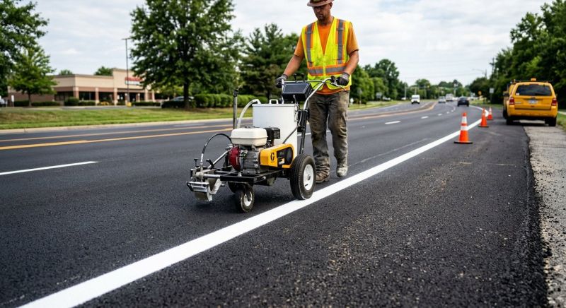 Line Striping Service in Lawrenceville, GA