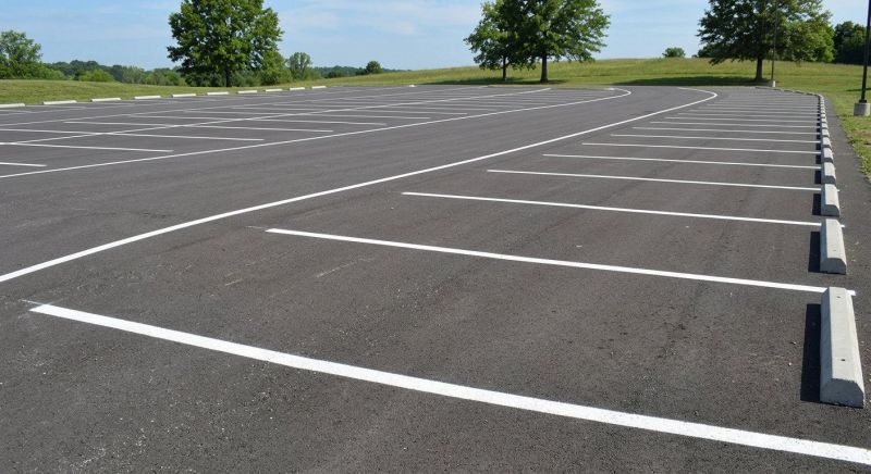 Parking Area Striping in Roswell, GA