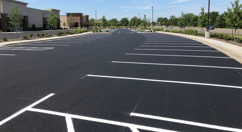 Parking Garage Striping in Roswell, GA