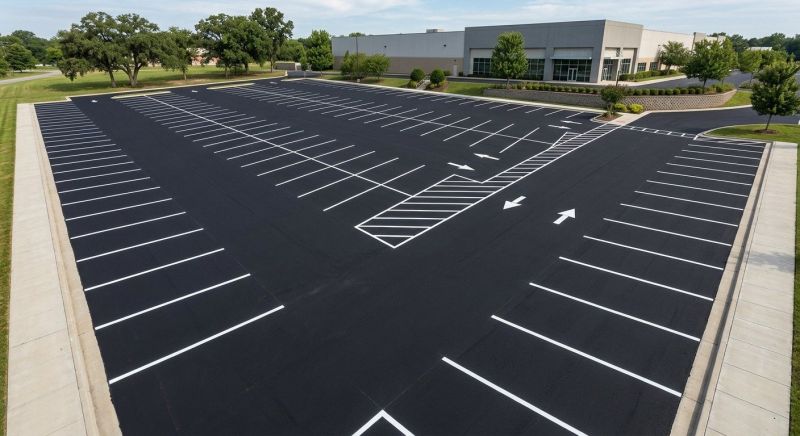 Parking Lot Marking Service in Roswell, GA