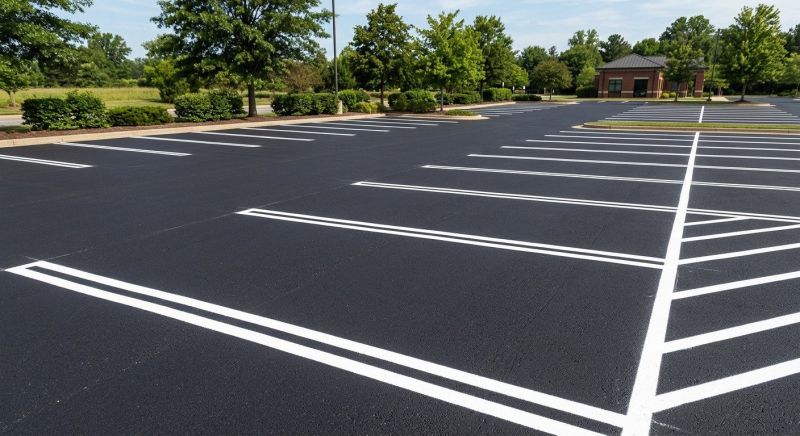 Parking Lot Painting in Lawrenceville, GA