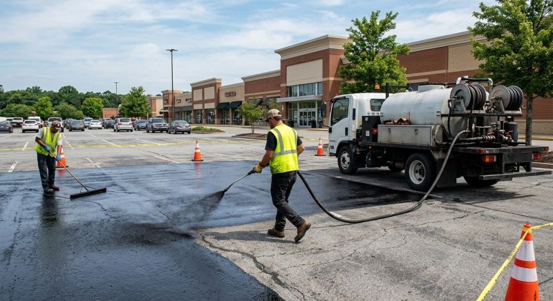 Parking Lot Resurfacing in Sarasota, FL