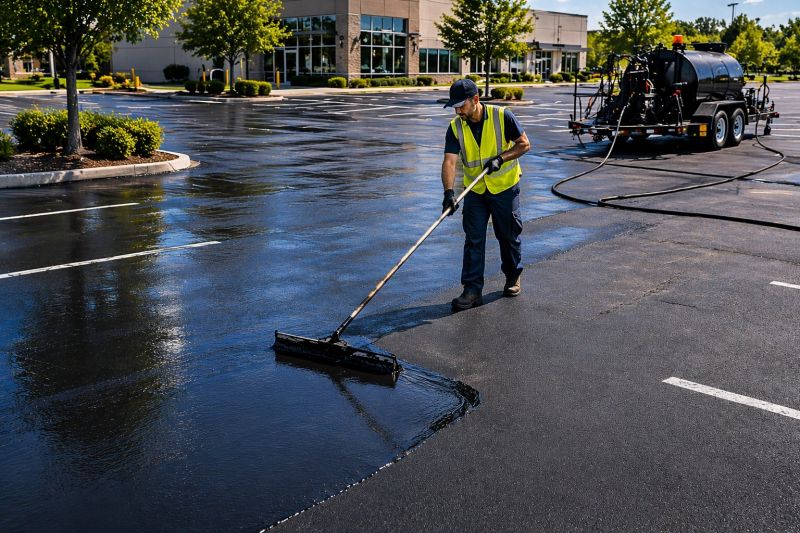 Parking Lot Sealcoating in Sarasota, FL