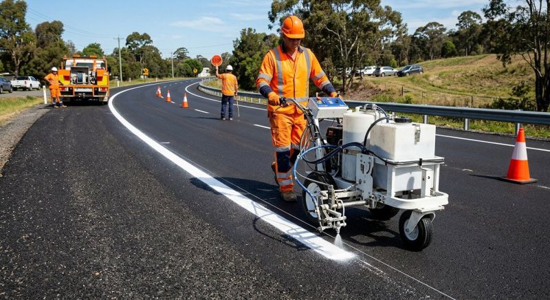Pavement Marking Service in Alpharetta, GA